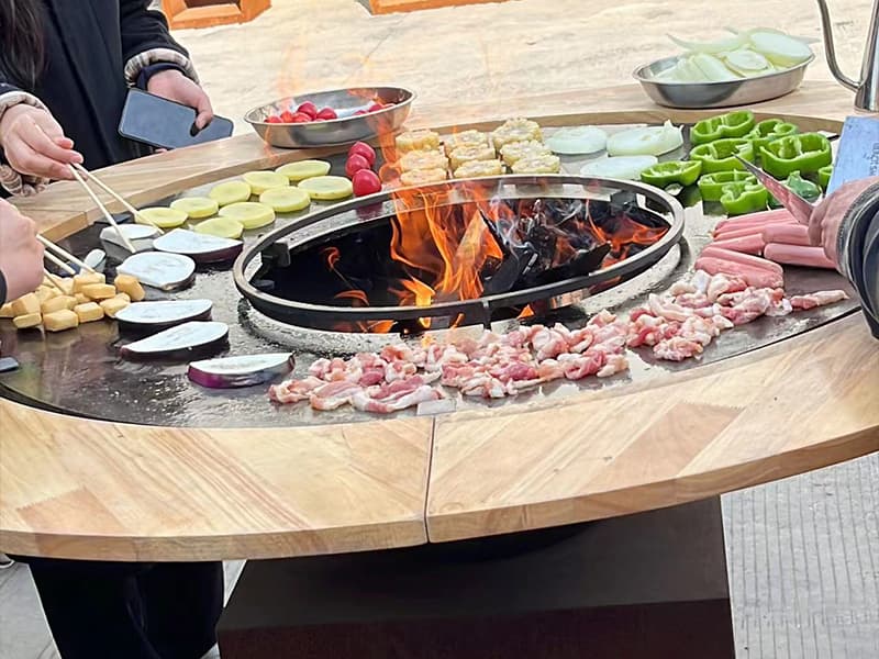 Corten Steel Charcoal Grill Exporters Germany